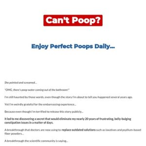 The Most Lucrative Constipation Provide On Clickbank – Height BioBoost