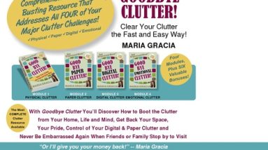 Goodbye Clutter: Definite your muddle the fast & easy arrangement